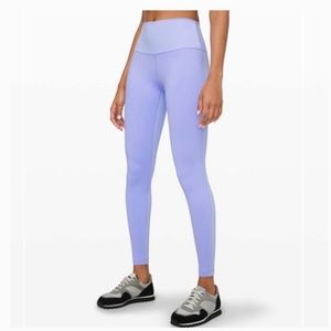 Lululemon Wunder Under High Rise 25” Leggings Lavender Dusk Size 6